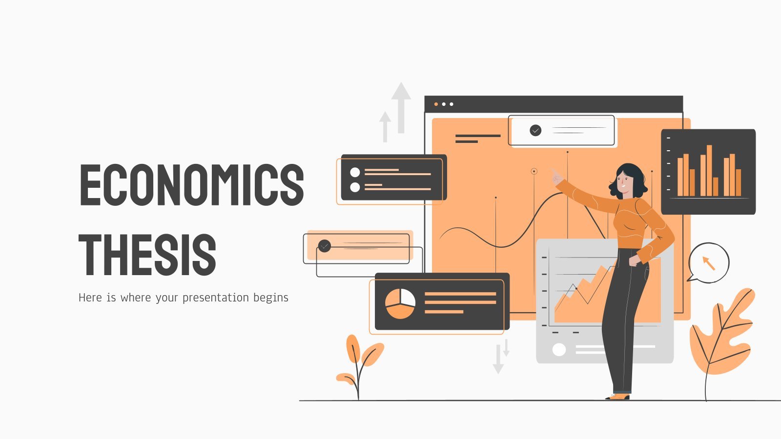 Economics Thesis presentation template 